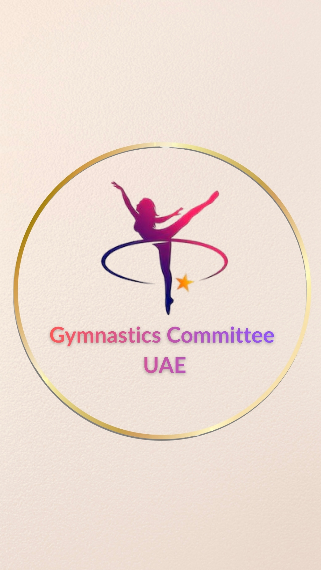 UAE Gymnastics Committee logo